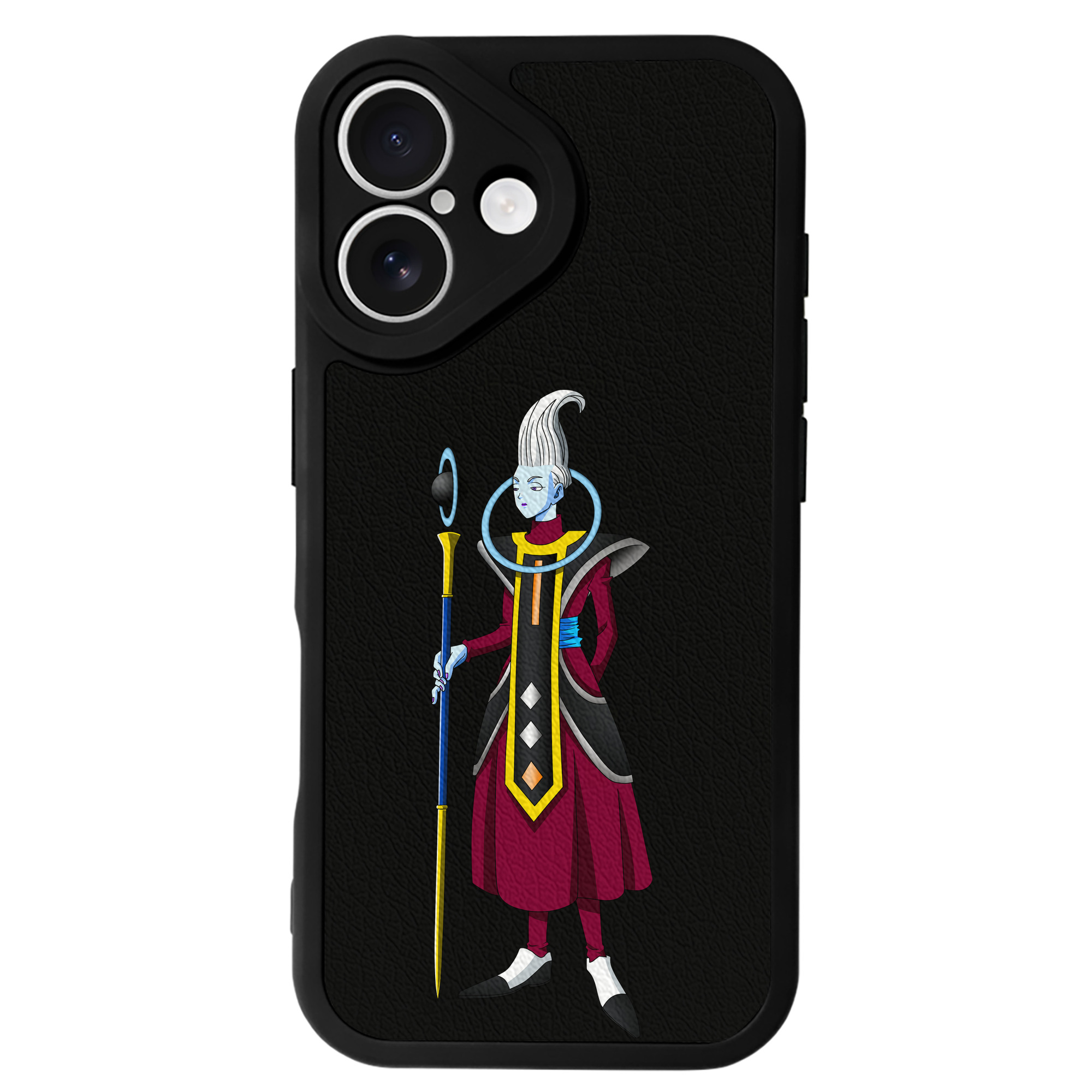 （画像用） ドラゴンボール DRAGON BALL 【iPhone 16シリーズ対応】シリコンスマホケース（レザー調） 材質：シリコン